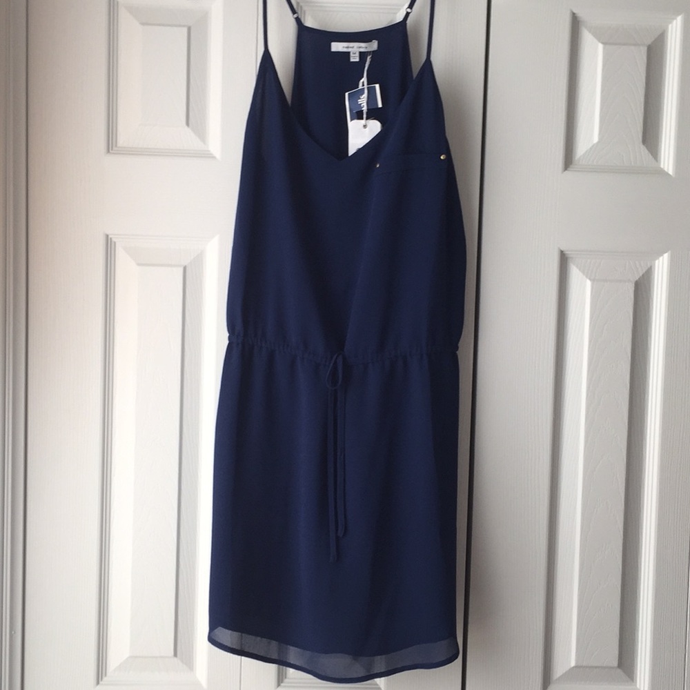 Navy blue sundress NWT